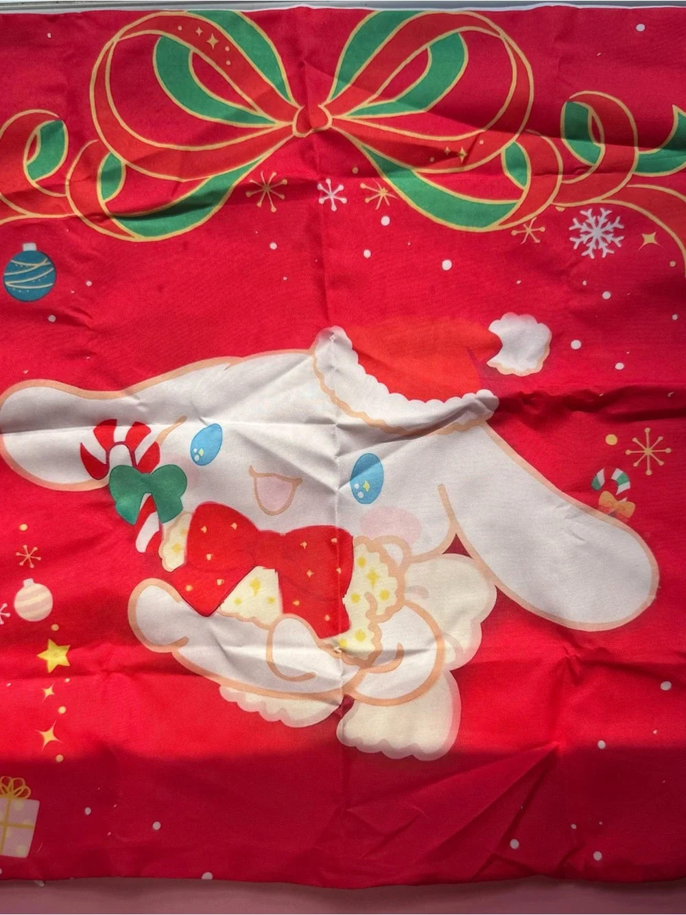 Sanrio Hello Kitty & Friends Festive Christmas Pillowcases, 4 Total 17” x 17”